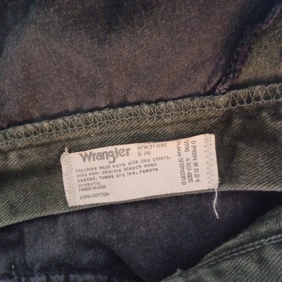 Vintage Wrangler Green Skirt - Picture 4 of 7